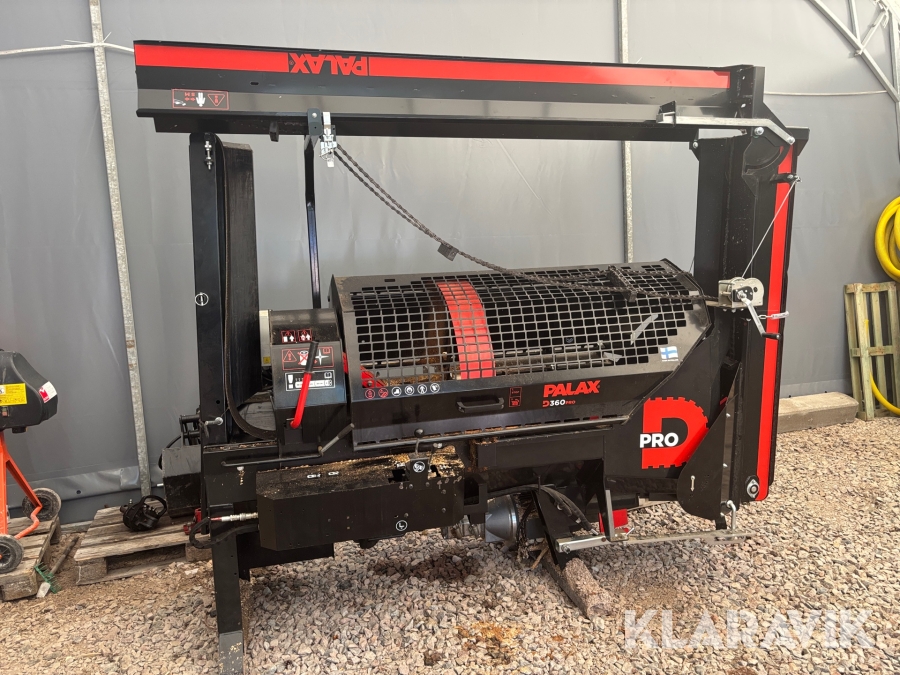 Vedprocessor Palax D360 PRO med stockbord