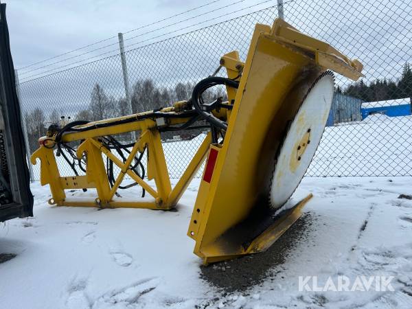 Buskröjare med dubbelfäste för Stora BM