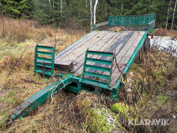 Maskintrailer grävmaskinskärra