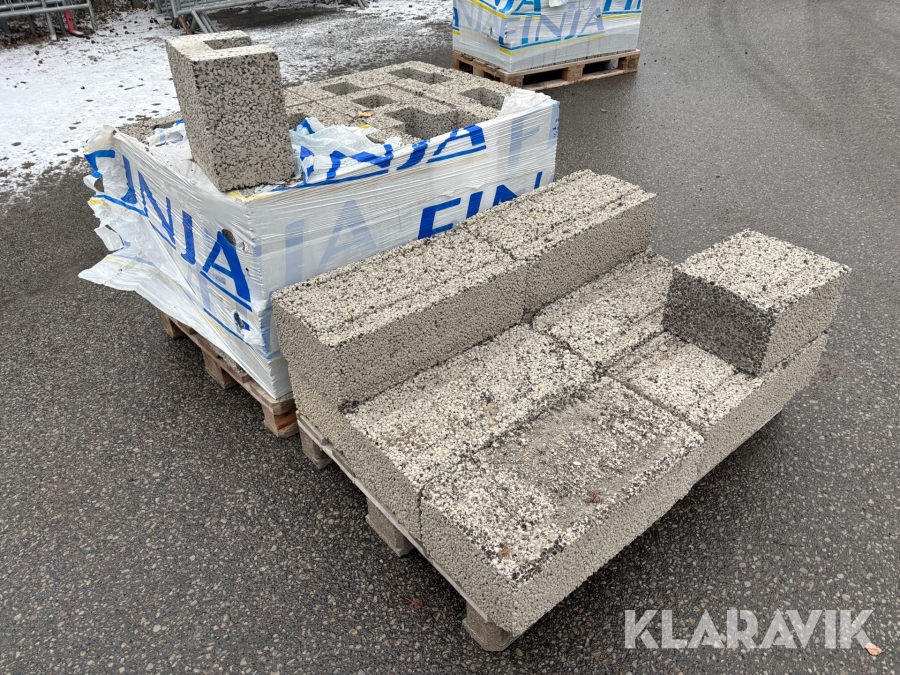 Lecablock / Murblock Finja - Standard Murblock + U-block