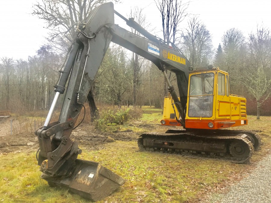 Bandgrävmaskin Åkerman H7 BLC