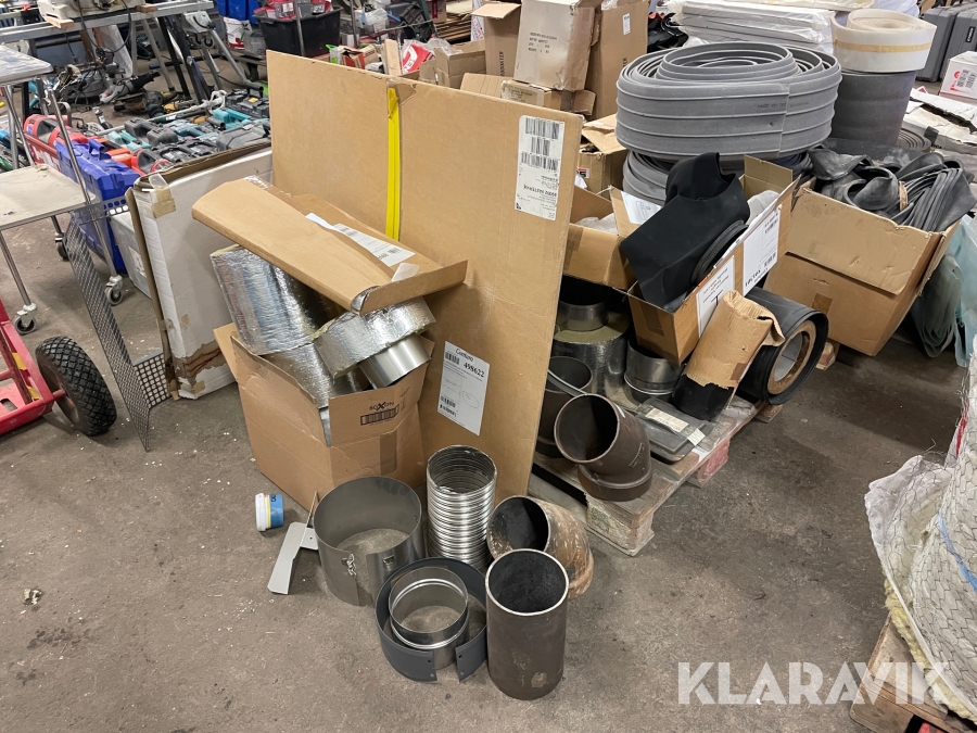 Diverse skorstenstillbehör