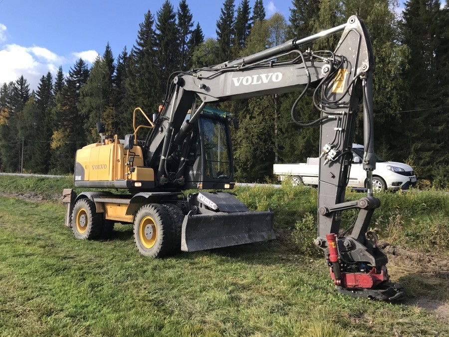 Hjulgrävmaskin, 19 ton