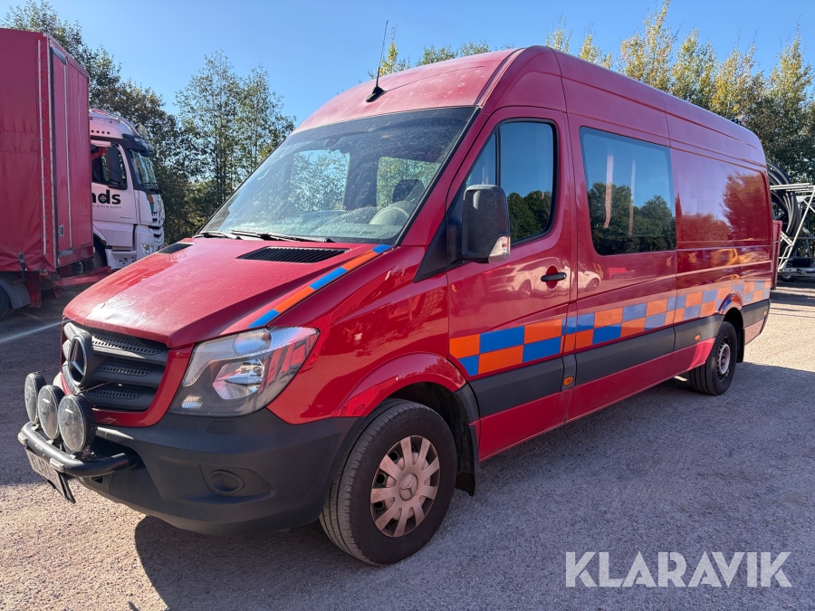 Skåpbil Mercedes-Benz Sprinter 319 CDI 5sits