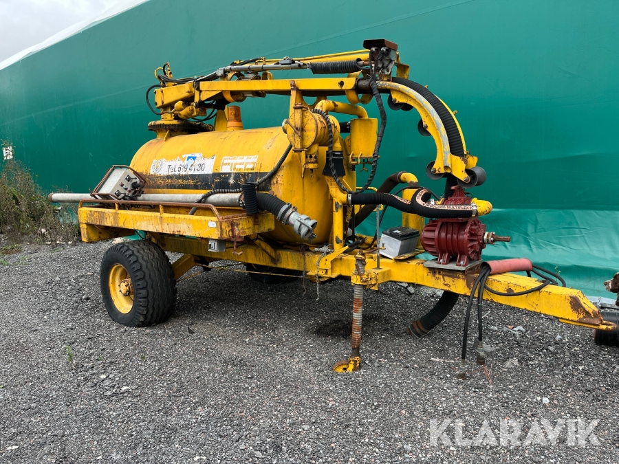 Slamsugare dagvattenbrunnssugare