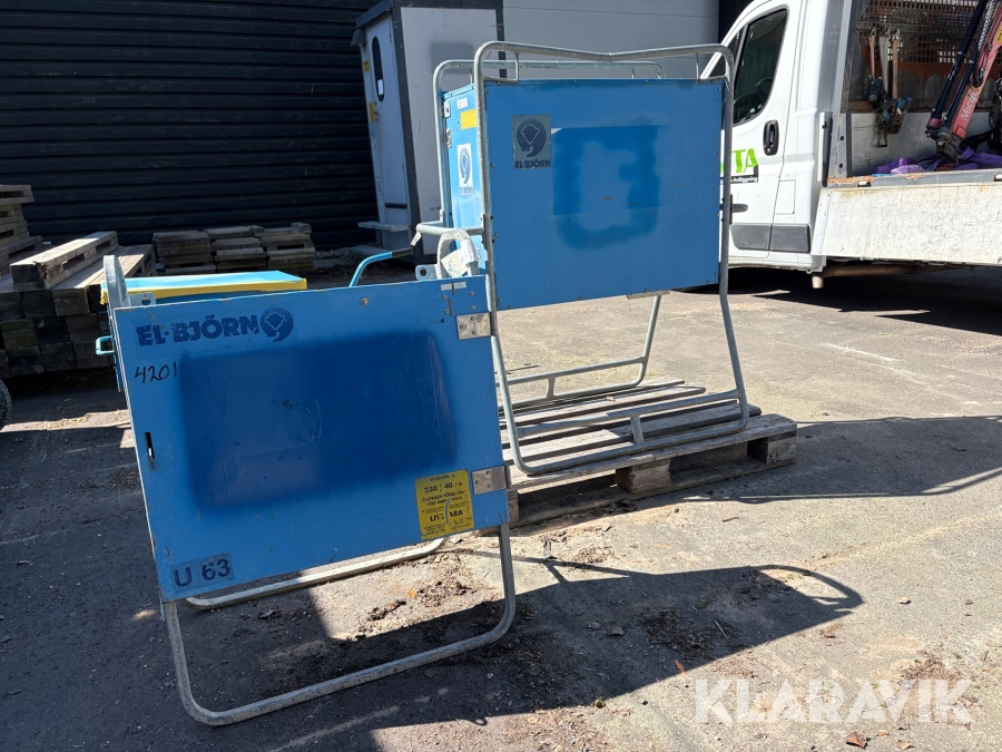 Undercentraler 2 st El-Björn U63, SF125