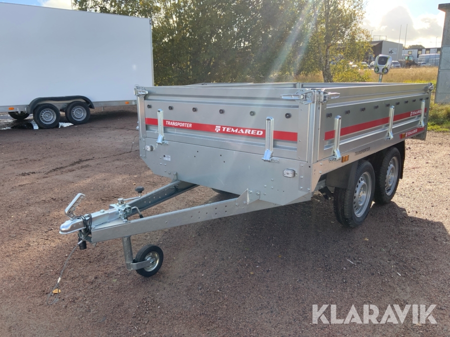 Personbilssläp Temared Transporter 2515 0,75t