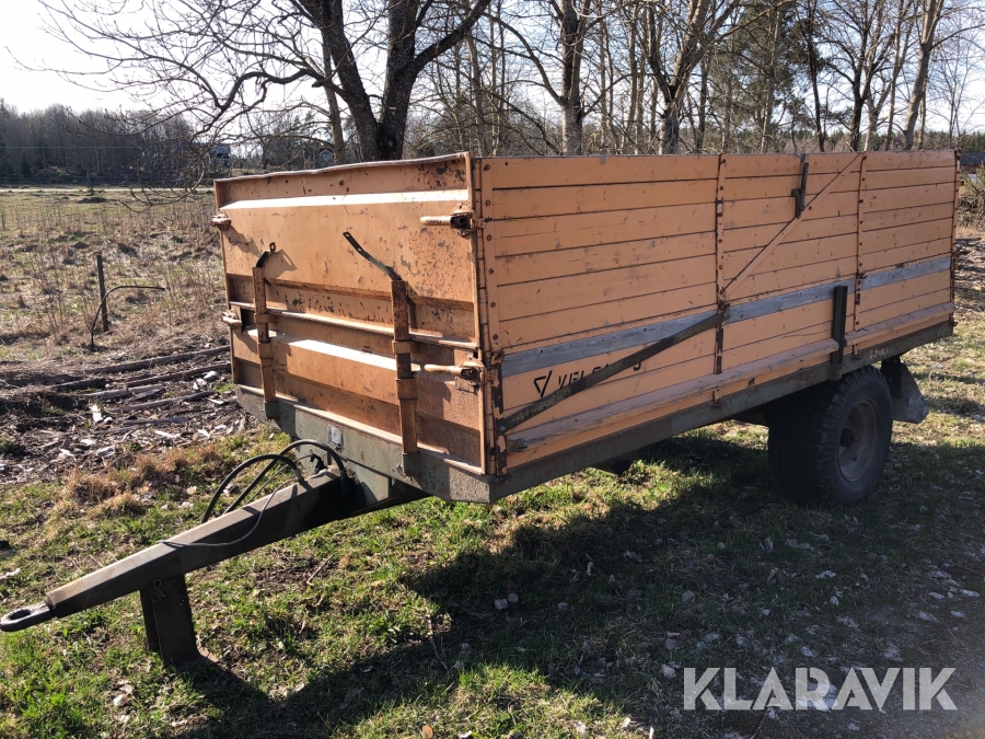 Traktorvagn Velsa 5 med tipp