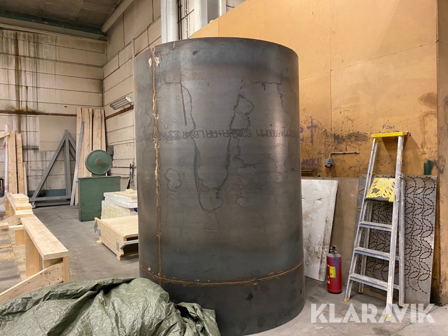 Valsat rör i 3mm plåt