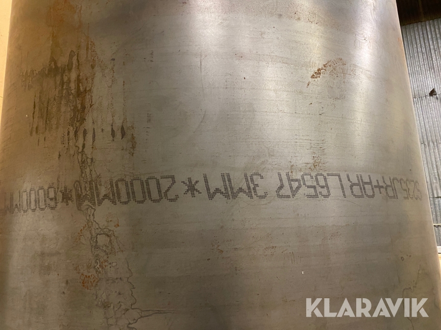 Klaravik Auktioner | Valsat rör i 3mm plåt