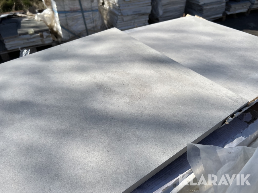 Uteklinker/Granitkeramik Bestile Duplocem white 60,5x60,5 110kvm