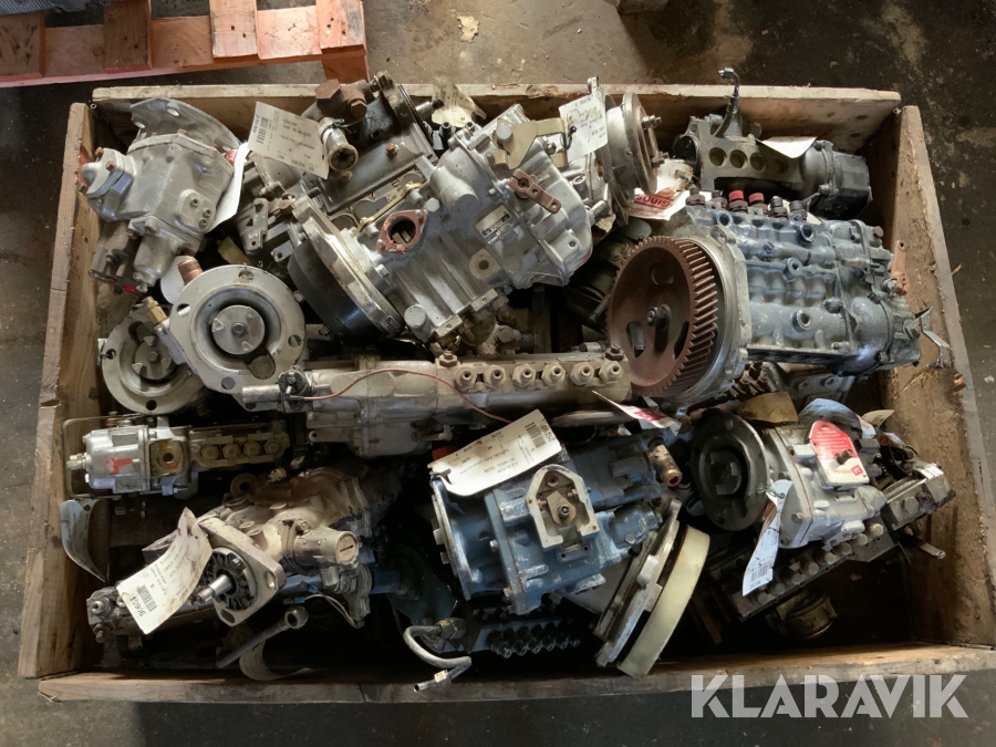 Dieselpumpar begagnade till maskiner