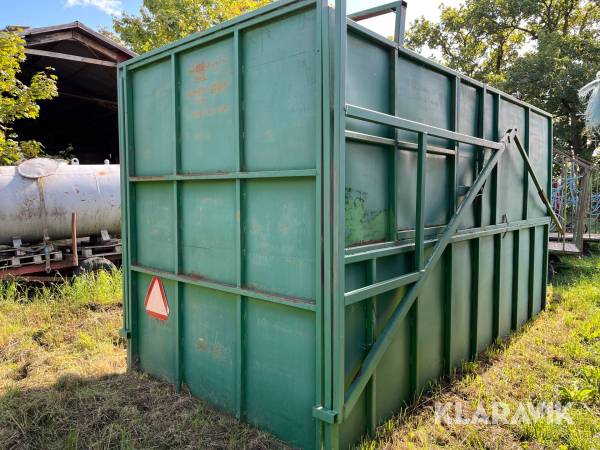 Grönfoderpåbyggnad till vagn Palmse 150