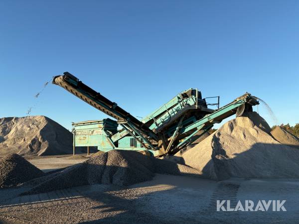 Sorteringsverk Powerscreen Turbo Chieftain