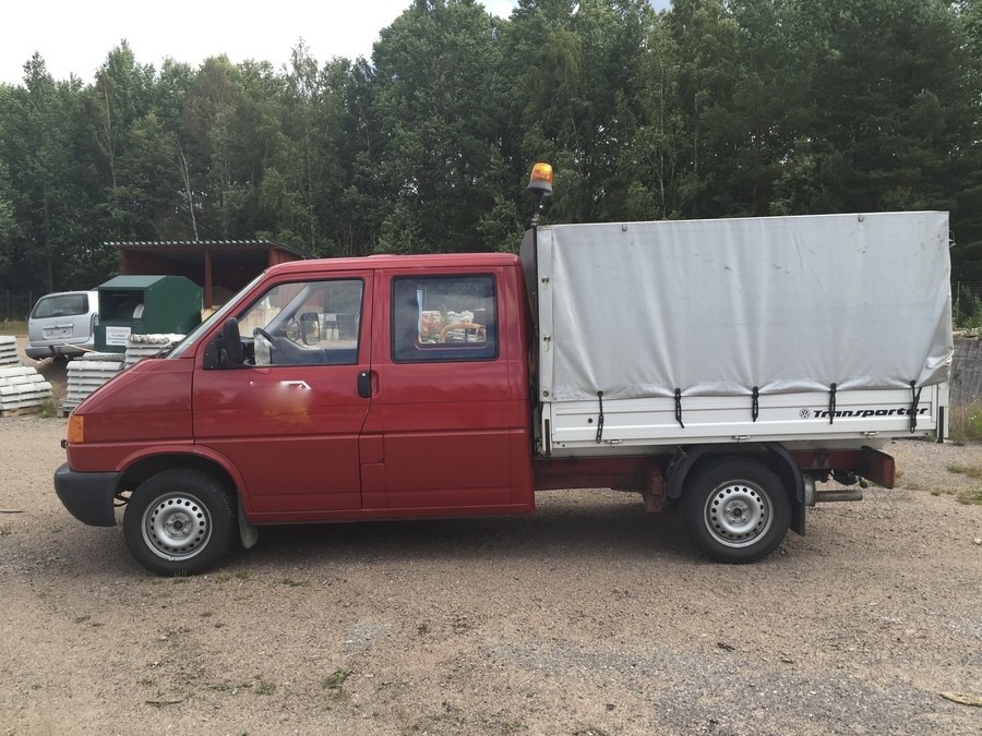 VW Pickup med dubbelhytt