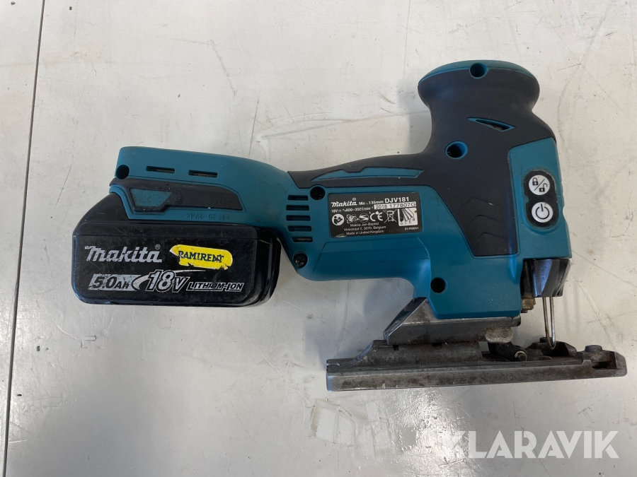 Sticksåg batteri Makita DJV181RTJ