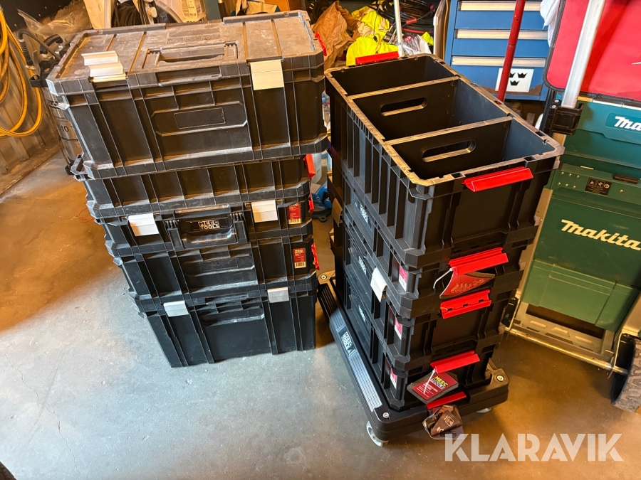 Verktygslådor på hjul Meec Tools