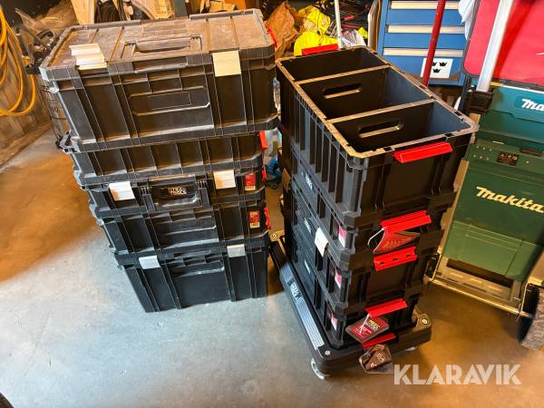 Verktygslådor på hjul Meec Tools