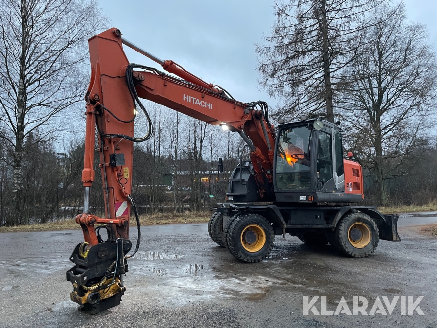 Hjulgrävare Hitachi ZX140W-3