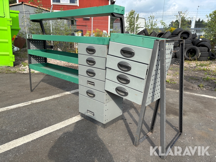 Verkstadsinredning skåpinredning