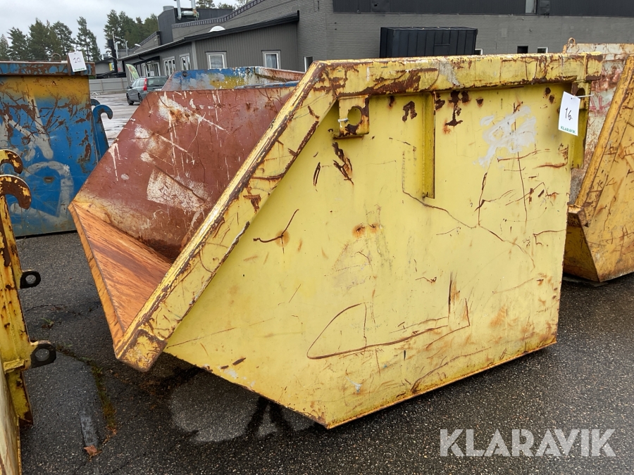 Sopcontainer Dinacon Stora BM 5m3