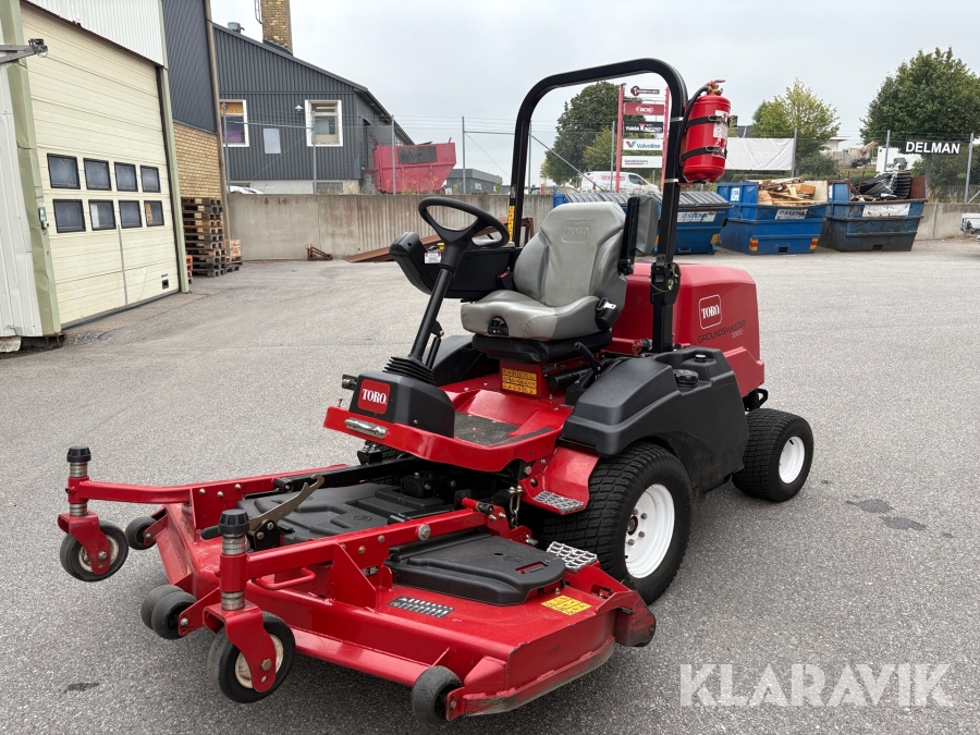 Gräsklippare Toro Groundmaster 3300 crosstrax AWD 4WD
