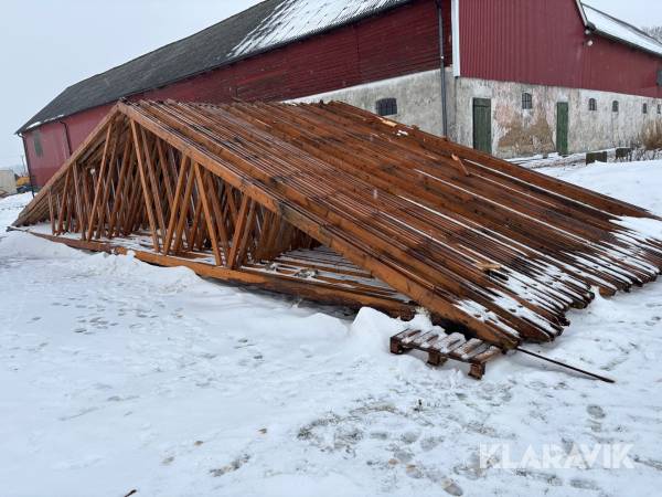 Takstolar ca 15,3 m - 33 st