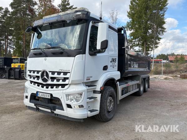 Tippbil Mercedez Arocs boggie 16 t lastvikt