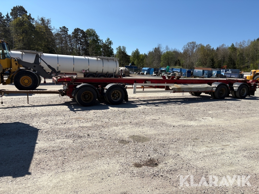 Lastväxlarsläp Härryda släp 4-axlar