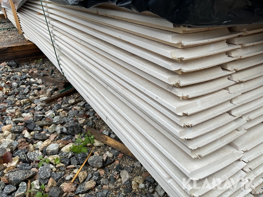 D-fals 19x148 grund vit/ 3,280m3