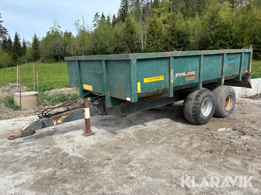 Dumpervagn Palms 1000