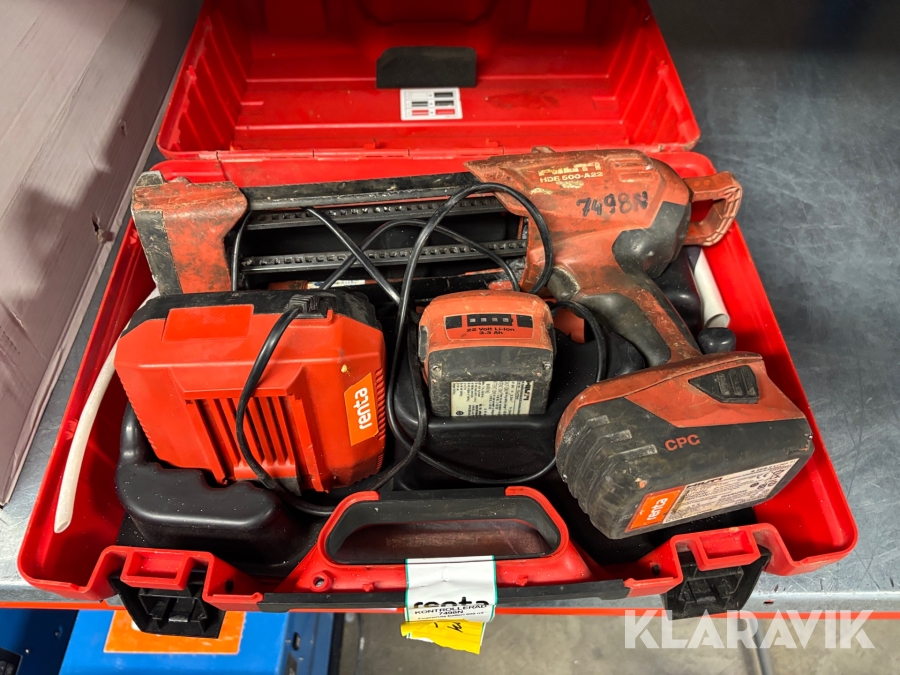 Fogspruta Hilti HDE 500-A22