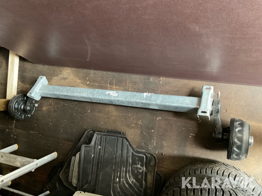 Axel till släpvagn Knott 1350 kg