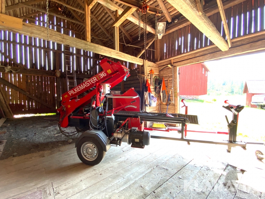 Vedmaskin Pilkemaster Evo 36