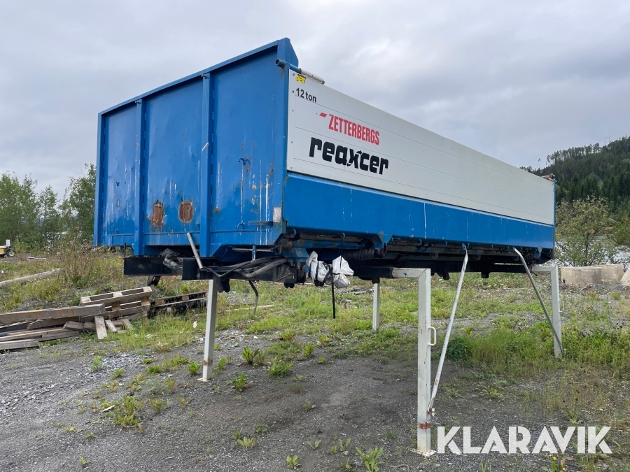 Tippflak Zetterbergs ETZ 263 5600 12ton