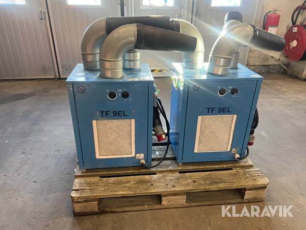 Varmluftsfläktar El-Björn TF 9EL