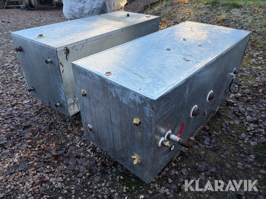 Ackumulatortank 2 st Strömsnäs / Metro Therm TS 500 / CCV 500