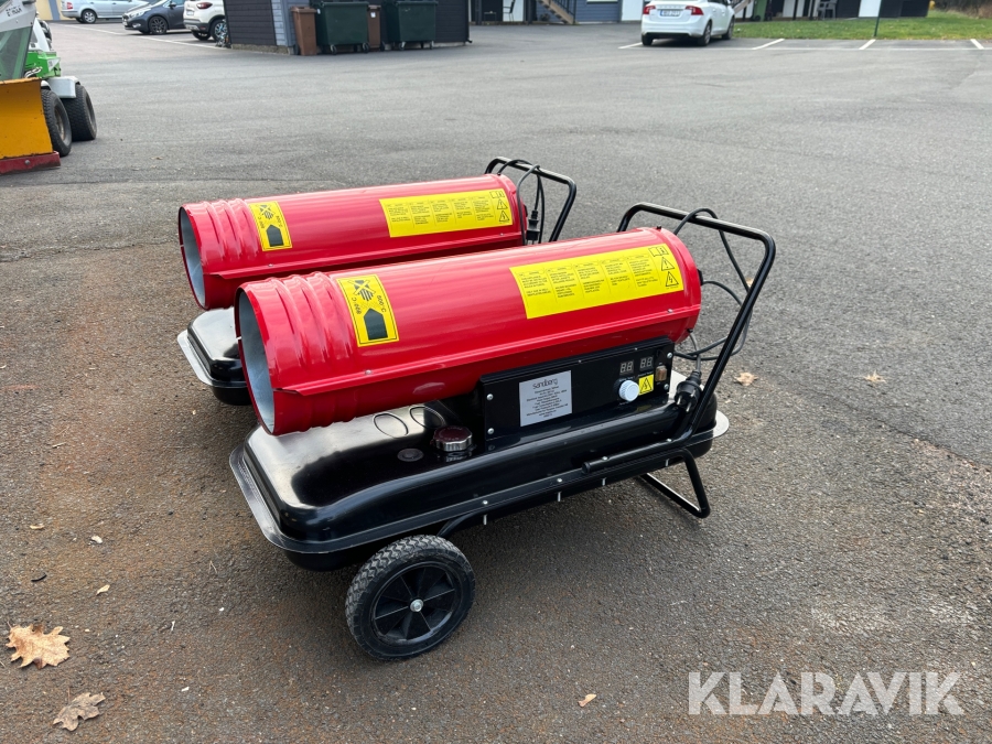 Dieselvärmare 2 st Sandberg