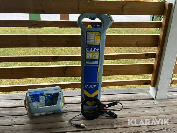 Kabelsökare Radiodetection C.A.T 3 + Genny 3