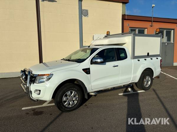 Pickup Ford Ranger Supercab 2.2 TDCi 4x4 med skåp