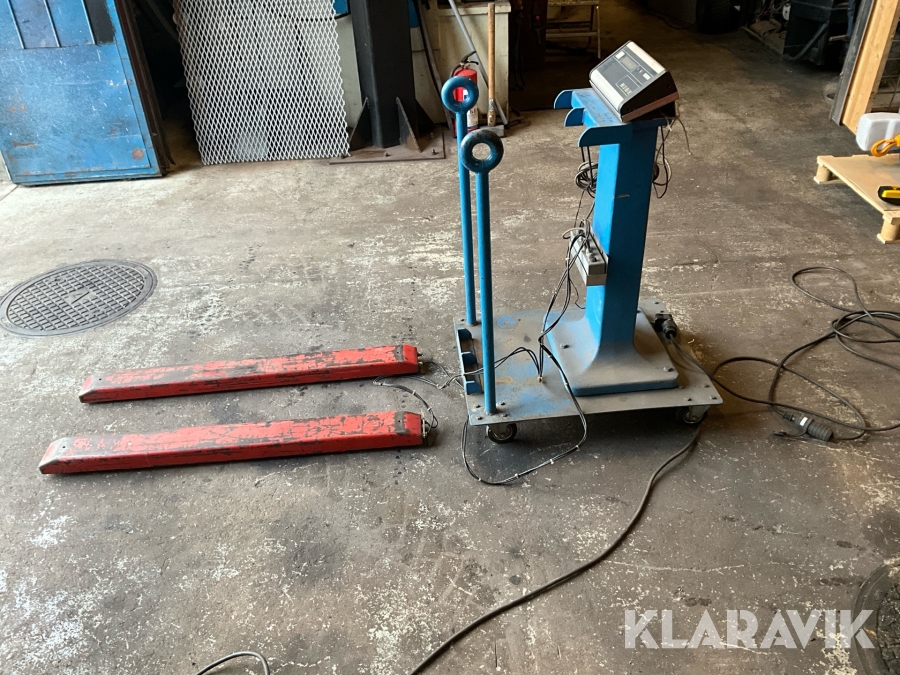Elektrisk pallvåg Flintab 50-3000kg