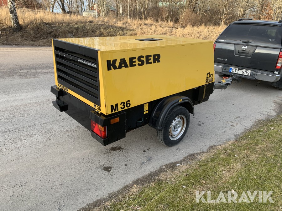 Kompressorkärra Kaeser M36