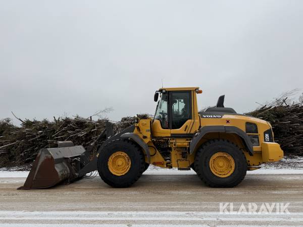 Hjullastare Volvo L120H 3/4 hydralik, våg, centralsmörjning mm