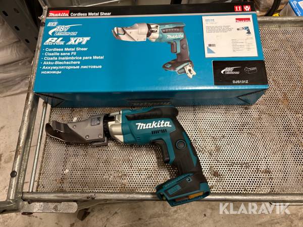 Plåtsax Makita DSJ131Z