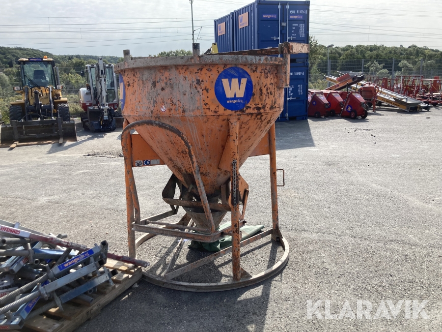 Väggbask 1000 liter