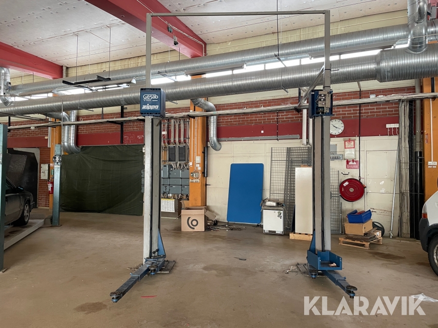 Billyft Tvåpelarlyft Zippo 1226