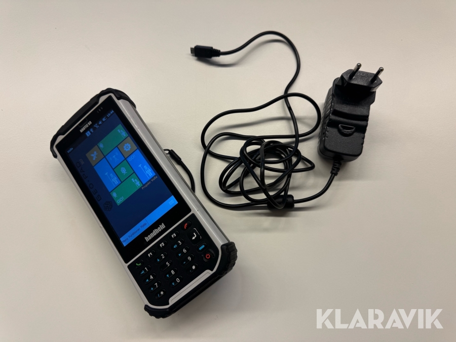 Handdator med Geopad programvara till totalstation eller GPS / GNSS