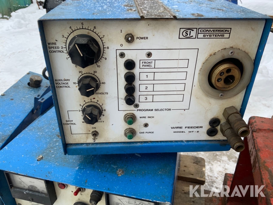 Klaravik Auktioner Svets Conversion systems inc Tc1 Tig, mig