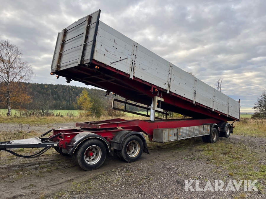 Lastbilssläp Ory T18/20 TB123 med tipp
