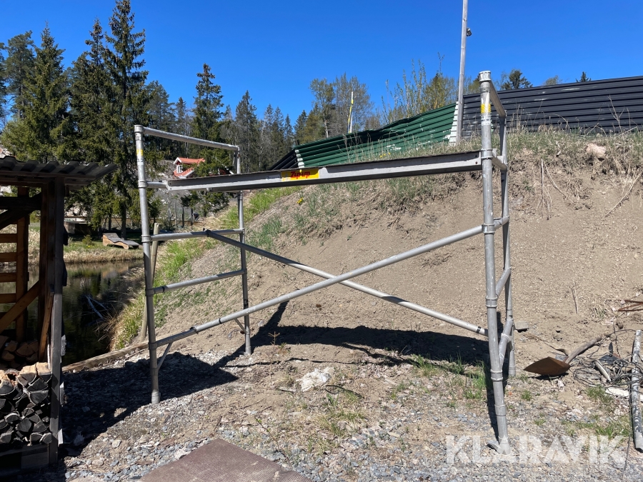 Zip up ställning aluminium